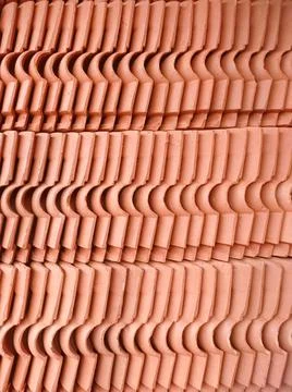 Patterned abstract background, made of piles of stone building materials made Stock Photos