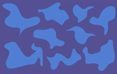 Patterned abstract blue striped background. Stock Illustration