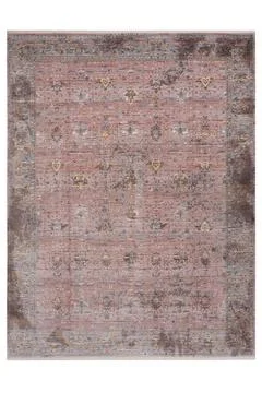 Patterned Afghan rugs on a white background Stock Photos