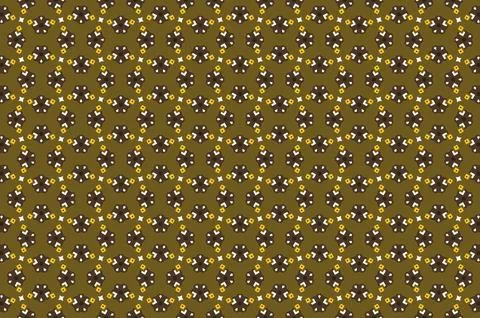 A patterned background with brown and yellow colors Stock Illustration