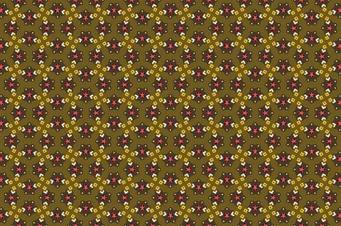 A patterned background with a lot of different colors and shapes design Illustrazione stock