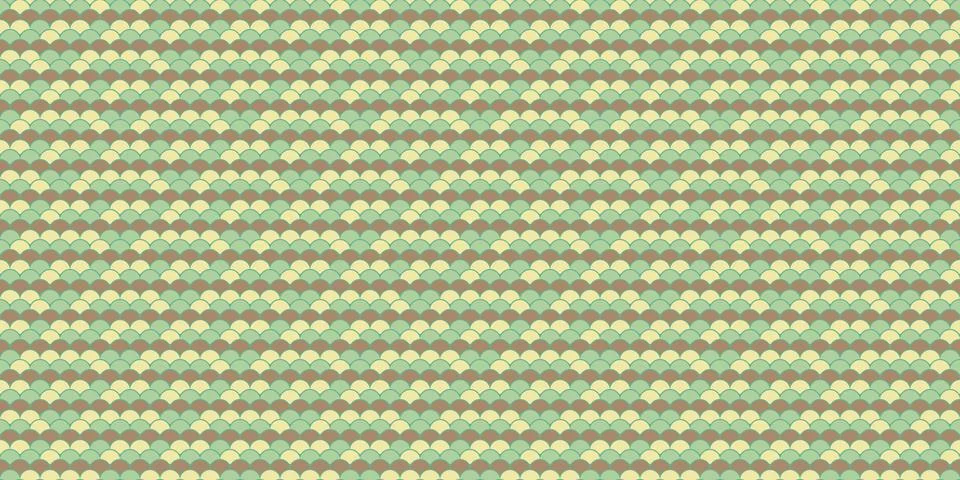 Patterned background in net antique. Effect asian and artistic fish. Ocean .. Illustrazione stock