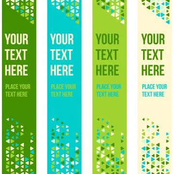 Patterned banner background with small spots Illustration