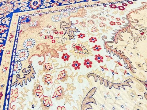 Patterned Carpet Surface Stock Photos