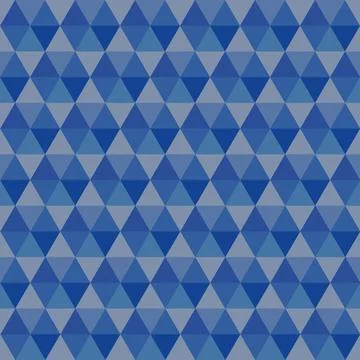 Patterned hexagon blue background design resource vector Illustrazione stock