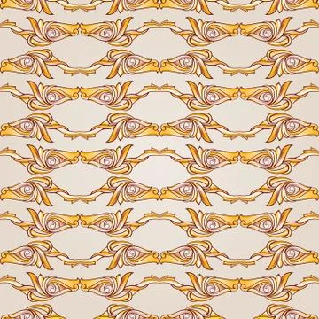 Patterned lines 库存插图