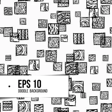 Patterned Mayar Background Stock Illustration