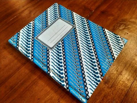 Patterned Notebook Stock Photos