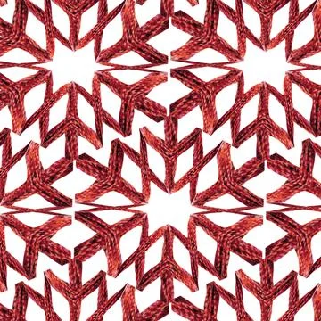 Patterned pattern. Red. Stock Illustration
