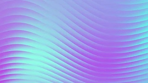 A patterned surface displays a gradient of purple pink and blue undulating waves Stock Footage 294661949