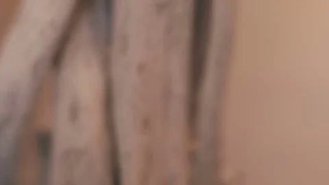 Patterned table lamp leg Stock Footage 77188121