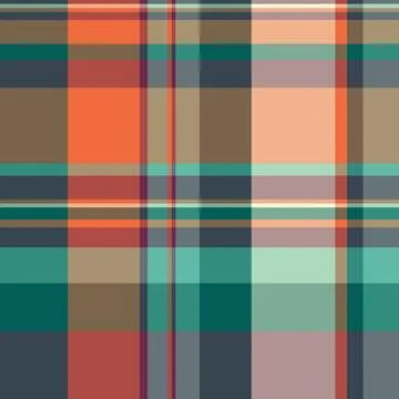 Patterned tartan check pattern, mix fabric texture background. Sketching te.. 库存插图