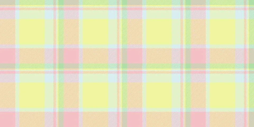 Patterned texture tartan background, micro fabric check plaid. Subtle vecto.. Stock Illustration