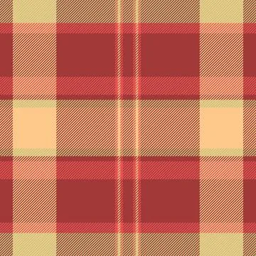 Patterned vector pattern plaid, long seamless check textile. Menu tartan fa.. Illustrazione stock