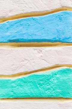 Patterned of wall Stock Photos