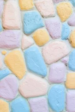 Patterned of wall Foto stock