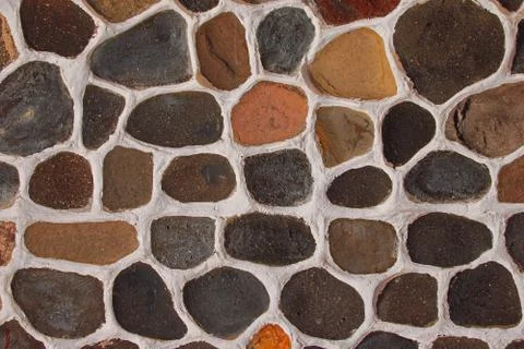 Patterned wall Stock Photos