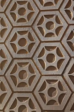 Patterned wall Stock Photos