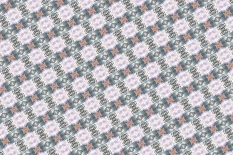 Patterned wallpaper-style design with dark slate, denim, and wisteria on a .. 스톡 일러스트