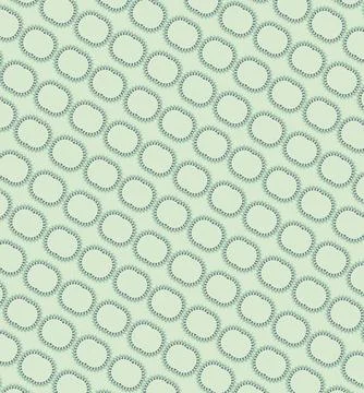Patterned wallpaper-style design in pale lime, mint, slate blue, deep indigo, cl イラスト素材