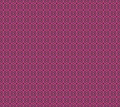 Patterned wallpaper-style design rendered in witch light, deep purple, cosmic ab Stock Illustration