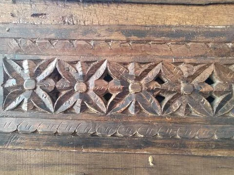 Patterned Wood 1 Stock Photos