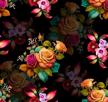 Pattern,Ethnic,Design.,Textile,Print,For,Bed,Linen,,Jacket,,Package Illustration