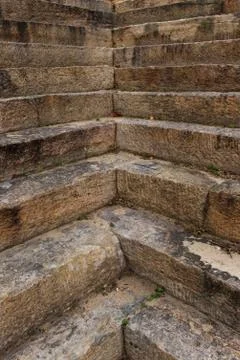 Patterns of ancient steps Stock Photos