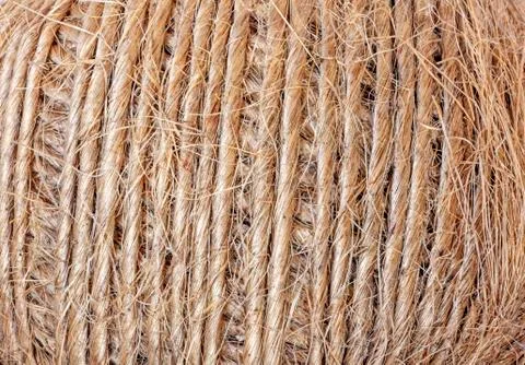 Patterns and Textures on Roll of String Background Stock Photos