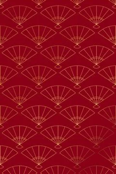 Patterns in chinese style. Vector asian background. Chinese seamless patter.. Stock Illustration