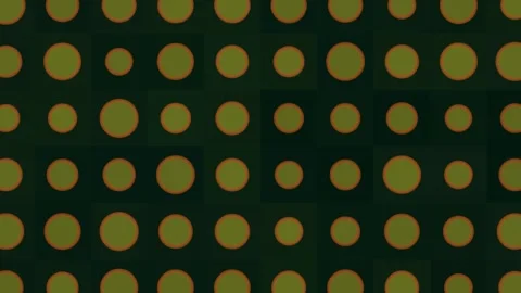 Patterns of circles on a dark background create a simple Stock Footage 340355179