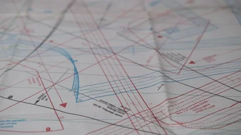 Patterns of clothing located on drawings, template plan Stock Footage 147740841