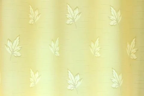 Patterns on the curtains Stock-Fotos