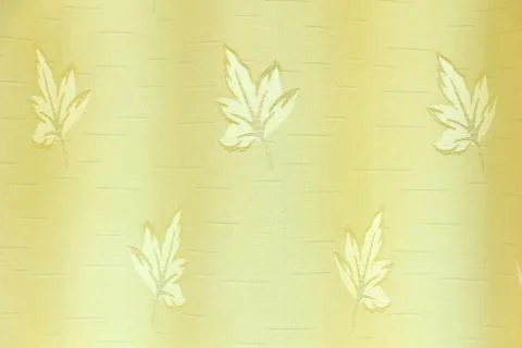 Patterns on the curtains Stock Photos