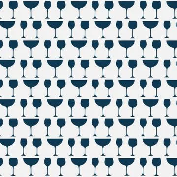 Patterns design with Juice and glasses. Stock Illustration