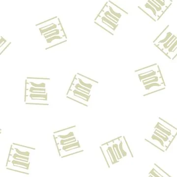 Patterns fabric production glyph vector seamless pattern Stockillustratie