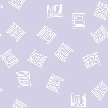 Patterns fabric production line vector seamless pattern イラスト素材