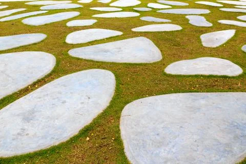 Patterns on the floor Stock Photos