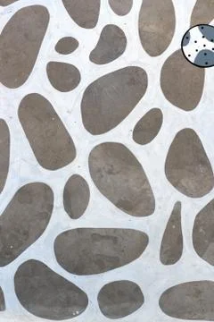 Patterns on the floor Stock Photos