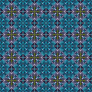 Patterns with flowers and abstract decorative elements design Stock Illustration