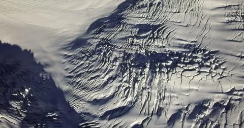 Patterns of a Glacier Stock Photos