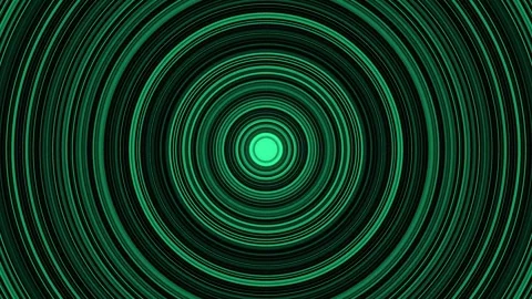 Patterns of green circles in motion create a vibrant Stock Footage 339372993
