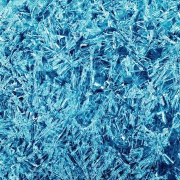 Patterns of ice crystals in the background Stock-Fotos