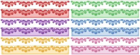 Patterns Stock Illustration
