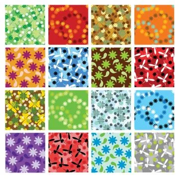 Patterns Stock Illustration