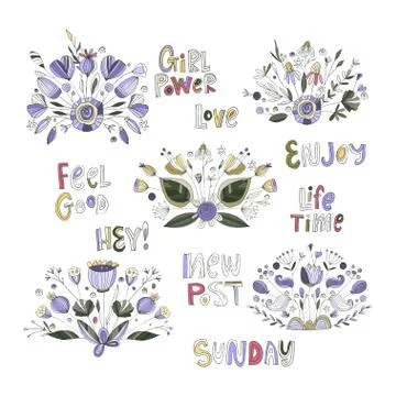 Patterns Stock Illustration