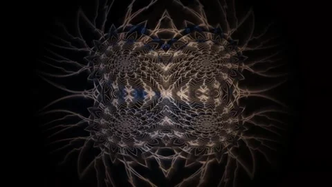 Patterns of light and dark with complex shapes and forms Stock Footage 340151507