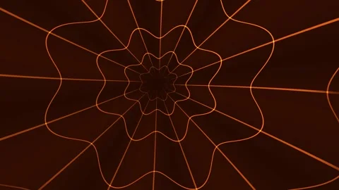 Patterns of light form shapes in a dark space Stock Footage 340289808