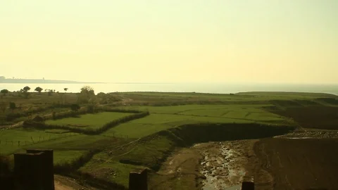 Patterns of the moving train Video stock 102774840