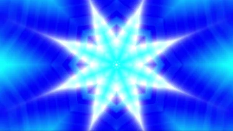 Patterns of multicolored rotating kaleidoscope Stock Footage 137297041